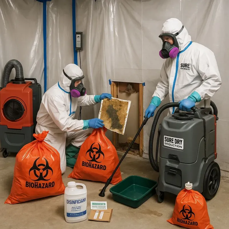Contaminated Water Handling Protocols process in Bass Lake, IN